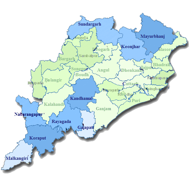 SDC Districts Map